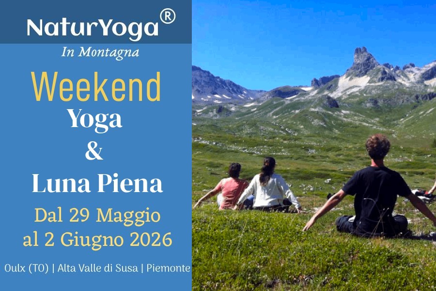 NaturYoga® e Luna Piena in Montagna | 29 Maggio – 2 Giugno 2026