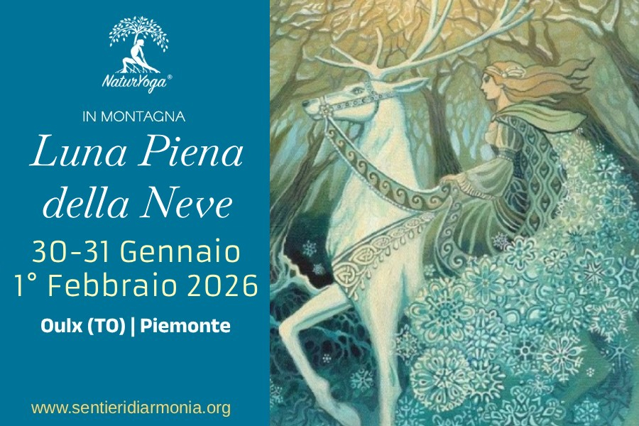 Luna piena della neve